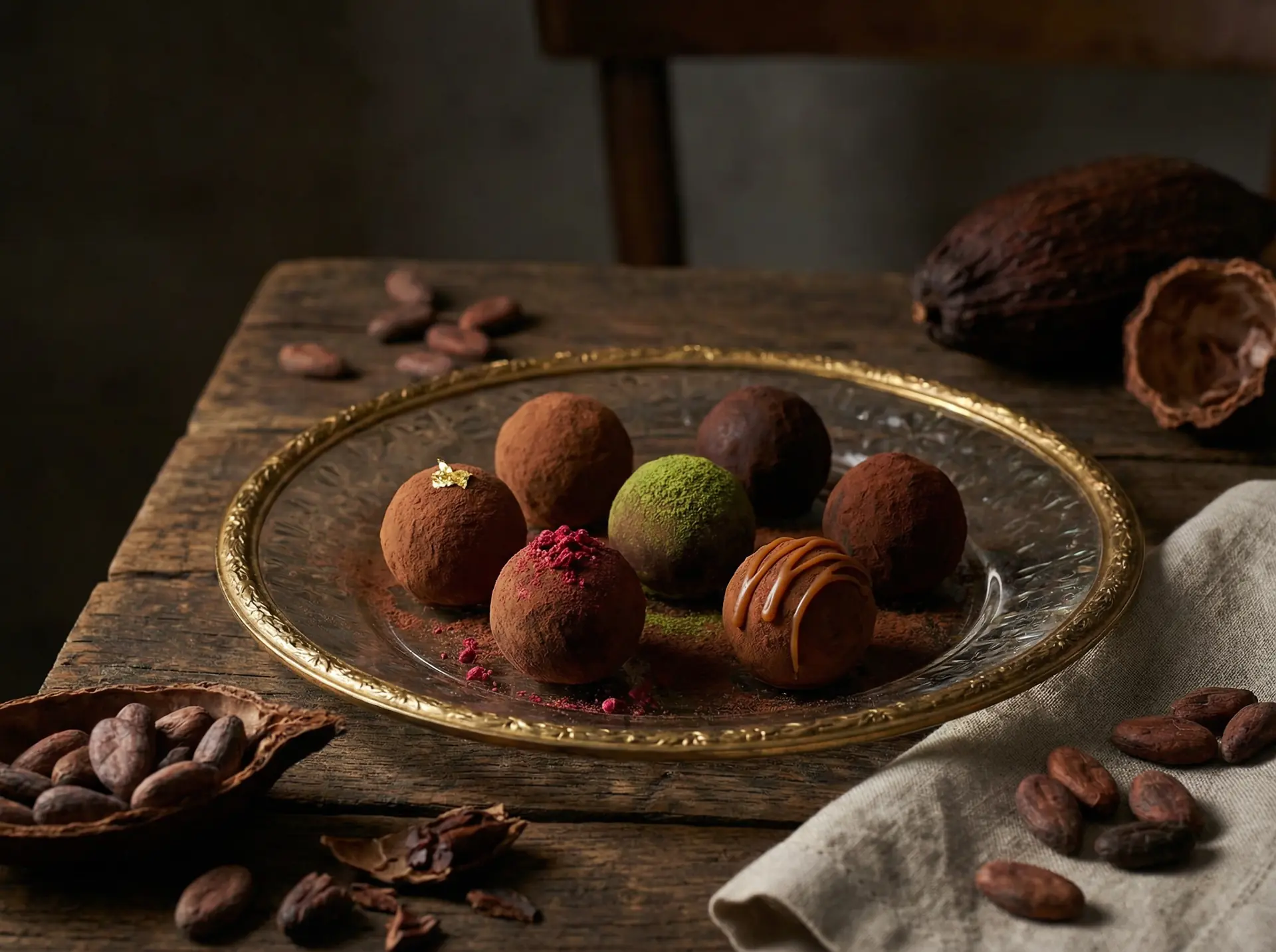 松露珍藏系列 - 糖心 ，手工松露巧克力