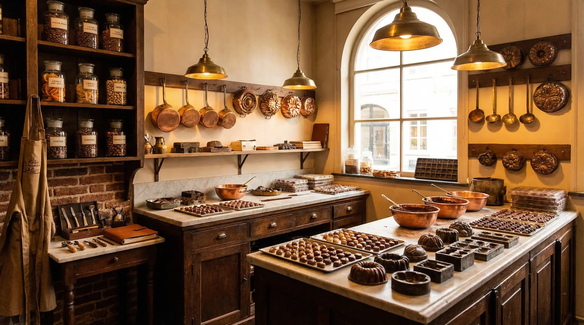 糖心工坊内部 - 糖心 ，传统巧克力制作工坊